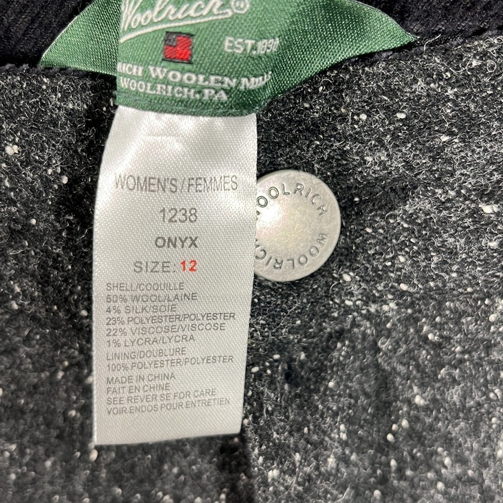 Vintage woolrich Wool Blend Pants | Charcoal Speckled Straight Leg - Picture 8 of 11